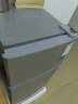 华宝小冰箱小型家用出租房用冷藏冷冻两用一级能效节能省电迷你宿舍寝室办公室二门电冰箱 【一级能效】68L银色【全国联保】 实拍图