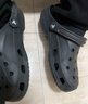 CROCS卡骆驰洞洞鞋贝雅洞洞鞋轻便运动鞋耐磨一脚蹬拖鞋休闲鞋|10126 黑色-001 37 /38(230mm) 实拍图