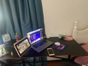 奥伦福特  电脑桌台式家用电竞游戏桌办公书桌简约书房写字桌子 碳纤维纹路单桌-140*60 升级款电竞桌 实拍图