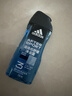阿迪达斯（adidas）男士沐浴露洗发水洗面奶三效合一 游泳去氯小瓶旅行装舒缓250ml 实拍图