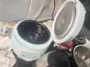 美的（Midea）小电饭煲迷你微压小型家用电饭煲1-2人用电饭锅小电锅宿舍用老式多功能煲汤煮饭煮粥不粘内胆 【趣味小猪煲】一键快煮 1.6L 黑晶防粘内胆 实拍图