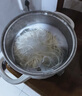 美的（Midea）电煮锅 0涂层不锈钢 宿舍小电锅 多功能家用宿舍泡面小火锅 2.6L蒸煮一体电热锅 XZC2066G 配蒸笼 实拍图