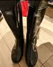 回力雨鞋男士款时尚雨靴户外防水不易滑耐磨HL8075高筒黑色41码 实拍图