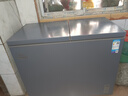 美的（Midea）281升 双温冰柜家用商用一级能效大容量卧式冷柜双门双箱专利减霜电子控温冷藏冷冻两用保鲜冰柜 281升 【电子控温 】281DKEM 实拍图