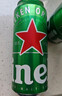 喜力（Heineken）啤酒500ml*6听 礼盒装 带提手送礼婚宴用酒 实拍图