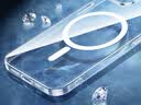 绿联 适用苹果13Pro手机壳iPhone13Pro磁吸壳 MagSafe无线充电 防摔抗指纹防磨防震 超薄保护套 透明  实拍图