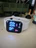 其他品牌高颜值LED手表时尚方形学生科技感超强夜光数字个性运动 太空白 实拍图