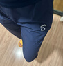 马孔多（macondo）冰丝梭织跑步长裤 男裤夏季薄款 户外马拉松田径运动裤 凉感科技 女款（藏蓝） S 实拍图