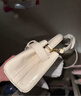 CHARLES&KEITH鳄鱼纹凯莉包手提斜挎婚包包女包生日520礼物CK2-50270880-1 Ivory象牙色 S 实拍图