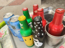 【304钛净化】覆钛直饮杯 轻奢啤酒杯 家用抗菌水杯 400ml【4个装】 实拍图