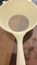 辛丛淘米神器洗米筛淘米盆细孔不漏米家用漏勺厨房洗水果洗菜沥水篮子 一勺多用【黄色】 实拍图