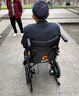 怡辉（YIHUI）轮椅轻便折叠老人专用出行年轻人骨折小型便携式手动小轮代步车 实拍图