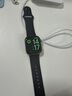 Apple/苹果 Watch S11 智能手表GPS款42毫米深空灰色铝金属表壳黑色运动型表带S/M MEUG4CH/B 实拍图