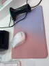 宜适酷(EXCO)粉紫鼠标垫小号笔记本办公用品桌垫渐变可爱卡通小垫子加厚5mm便携丝滑游戏鼠标垫动漫女生0076 实拍图