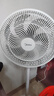 美的（Midea）【品质推荐】七叶轻音柔风电风扇/家用省电落地扇/台式电扇/广角摇头节能宿舍小型风扇 SAE35CA 实拍图