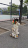 361°儿童滑板车1-3-6-8岁男女小孩踏板溜溜车可坐推遛娃神器宝宝礼物 【奶咖色】二合一 带音乐灯光 实拍图