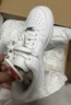 耐克空军一号女子平底运动鞋秋小白鞋NIKE AIR FORCE 1 DD8959 100白色/白色/白色 37.5 实拍图