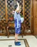 尤尼克斯新款尤尼克斯羽毛球服男女汤尤杯国家队国羽大赛比赛服上衣短袖 男款上衣10581雾紫+大赛版VC速干 XL 实拍图