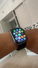 Apple/苹果 Watch S11 智能手表GPS款46毫米深空灰色铝金属表壳黑色运动型表带M/L MEVP4CH/B 实拍图