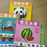 艾杰普儿童拼图1-3-6岁幼儿早教认知卡片宝宝益智玩具看图识字物水果卡 实拍图