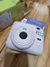 富士（FUJIFILM）instax  mini12 一次成像 立拍立得相机 mini12 浅樱粉 套餐七（官方标配+相机包+相册+白边相纸10张） 实拍图