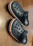卡骆驰（CROCS）贝雅卡骆班洞洞鞋轻便耐磨一脚蹬休闲鞋女鞋时尚沙滩鞋|205089 深蓝/辣椒红-4CC 41 /42(260mm) 实拍图