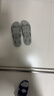 京东京造【浴室拖】拖鞋男士软弹速干漏水拖鞋eva浴室凉拖郁弥灰42-43 实拍图