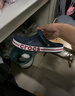 卡骆驰（CROCS）贝雅卡骆班洞洞鞋轻便耐磨一脚蹬休闲鞋女鞋时尚沙滩鞋|205089 白/深蓝-126 39 (240mm) 实拍图