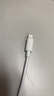 倍思苹果快充数据线2.4A充电线适用iPhone14/13/12Pro Max/XR/Xs/11/8手机ipad平板车载1.5米【2条装】 实拍图