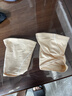 AUGRANK莫代尔护膝保暖夏季超薄款透气男女士老年人老寒腿防寒半月板专用 【升级防滑条】简约肤色 20cm 2只装 XL 【适合140-180】 实拍图