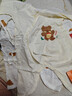 贝瑞加（Babyprints）婴儿连体衣2件装新生宝宝蝴蝶衣长袖护肚连身衣满月服 小熊59 实拍图
