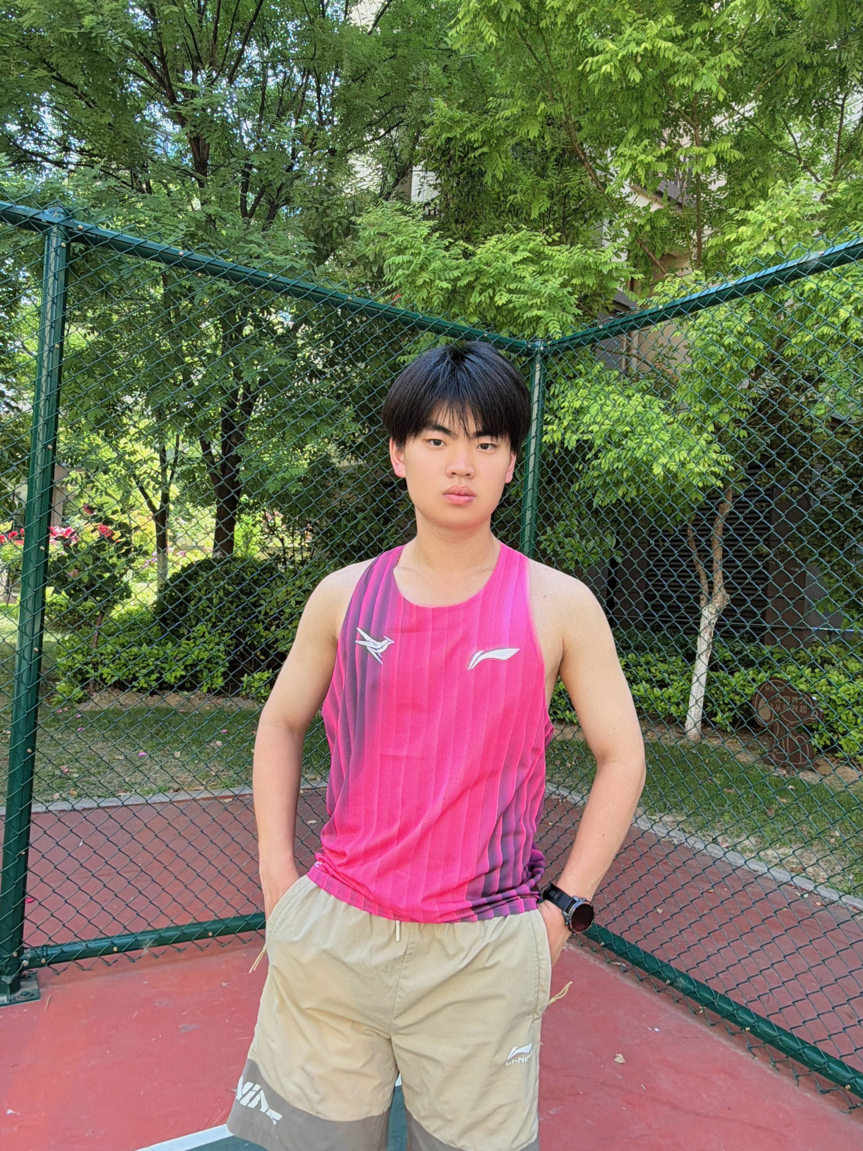 李宁小龙雀无锡马拉松跑步背心男夏新款速干修身透气比赛上衣AAYV123 实拍图