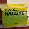 小牛电动 niulife 秋冬加厚通用挡风被 男女通用 连体挡风被抗风防水 机能红印花 实拍图