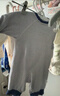 舒贝怡2件装婴儿衣服满月新生儿连体衣周岁宝宝爬服春夏纯棉哈衣藏青73 实拍图