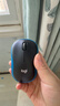 罗技（Logitech）M185鼠标 无线鼠标 办公鼠标 对称鼠标 黑色蓝边 带无线2.4G接收器 实拍图