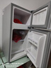 华宝小冰箱小型家用出租房用冷藏冷冻两用一级能效节能省电迷你宿舍寝室办公室二门电冰箱 【净化去味 一级能效】58L银色【全国联保】 实拍图