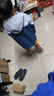 鸿星尔克（ERKE）童装男女童外套儿童中大童防风连帽风衣【三防科技】欧泊蓝150 实拍图