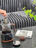 格丽思（GREENIS）煮茶壶养生壶纯钛喷淋式加热煮茶器一体式烧水壶蒸茶壶办公室蒸茶 深灰标准款礼盒装+直筒茶漏1.3L 实拍图