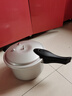 双喜高压锅燃气电磁炉通用铝家用直型压力锅防爆24CM/7.0L 实拍图