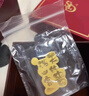 周大生黄金足金条投资金币发财富贵金片生日礼物送女友 公主请发财 实拍图