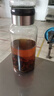 【送杯套】大容量加厚玻璃杯子便携杯茶水分离带杯套泡茶水杯 透明 1000ml吨吨桶 1只装 实拍图