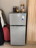 美的（Midea）112L两门小冰箱灰色双温小冰箱迷你家用宿舍租房灵活摆放节能低音深冷速冻 BCD-112CM 实拍图