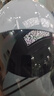 野马（YEMA）摩托车头盔电动车3c认证夏季大码国标半盔男女电瓶踏板车安全帽 极致灰原创【茶长镜】 4XXXL 实拍图