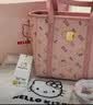 Hello Kitty菜篮子托特包时尚小众手提女包包高级感轻奢单肩包休闲百搭斜挎包 花海月亮藏云朵 实拍图