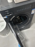 海尔滚筒洗衣机全自动10kg 新品 537超薄平嵌 蓝盾除菌 525大筒径 商场同款 20年防生锈XQG100-L58A1 实拍图