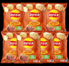 乐事（Lay's）薯片 得克萨斯烧烤味 135克*7包 休闲零食 膨化食品 实拍图