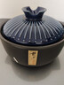美厨（MAXCOOK）陶瓷煲砂锅 汤锅炖锅养生煲 手工彩釉耐干烧 2.8L蓝MCTC3293 实拍图