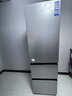 海尔（Haier）「真省电」310L三门冰箱抗菌净味一级能效风冷无霜BCD-310WGHD3E7WV(银)国家补贴 实拍图