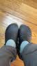 卡骆驰（CROCS）波波坦克洞洞鞋男女新款沙滩鞋拖鞋凉鞋 黑色 41-42 实拍图
