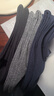 京东京造【100%纯棉10A抗菌】春夏袜子男防臭透气休闲商务中筒袜 黑灰藏青 实拍图